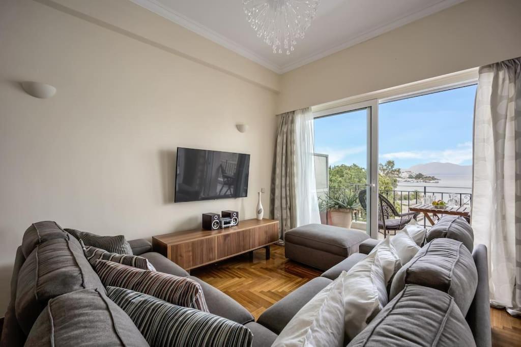 Chalkís Bright Central Apartment With Splendid Sea View! מראה חיצוני תמונה